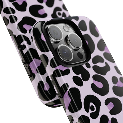 Pretty Lavender Leopard Print Phone Case