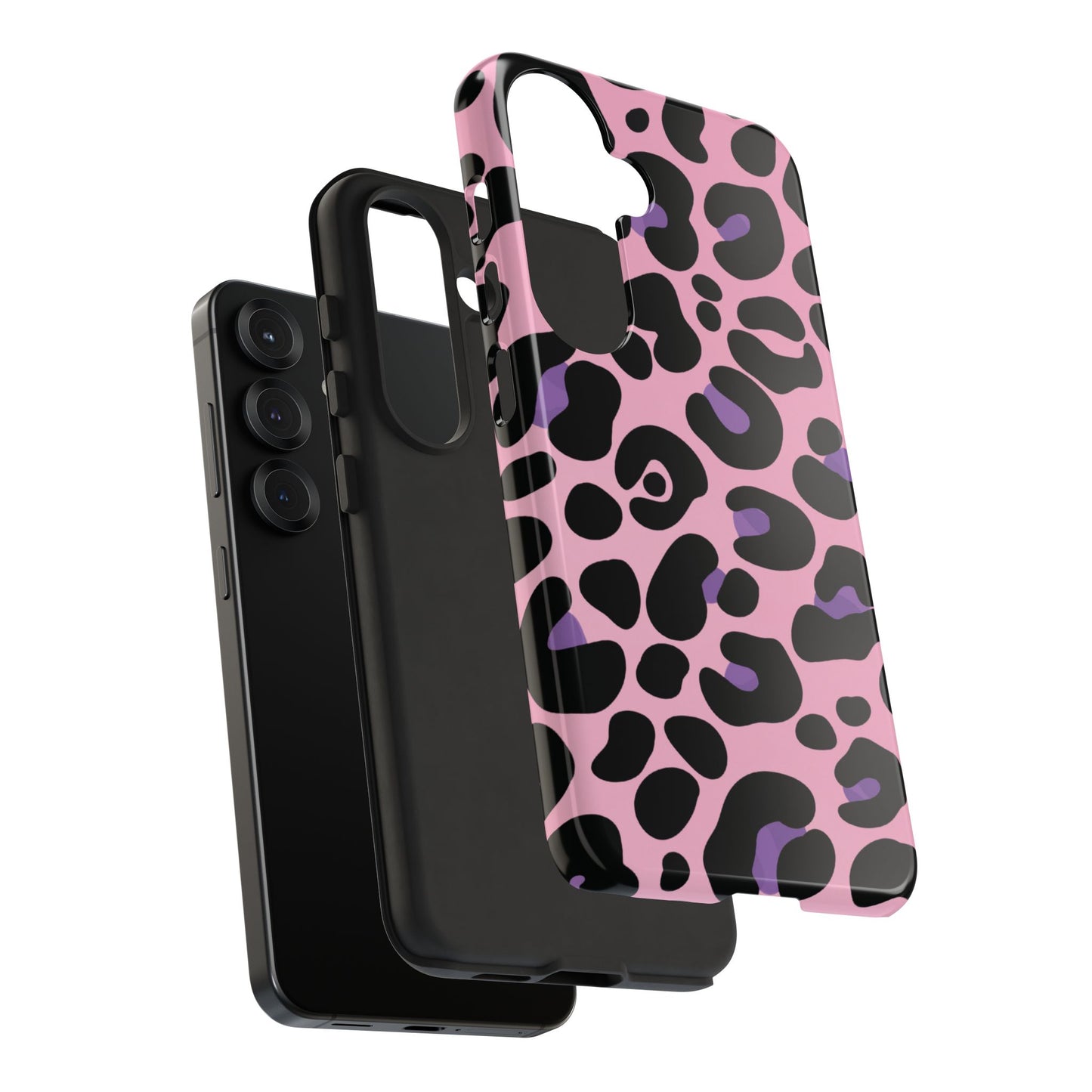 Pretty Pink & Lavender Leopard Print