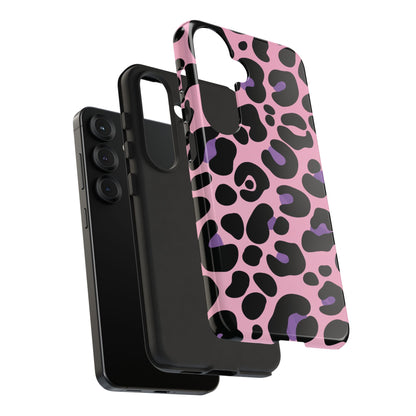 Pretty Pink & Lavender Leopard Print