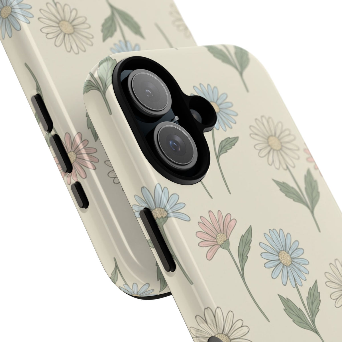 Pretty Pastel Daisy Pattern Phone Case