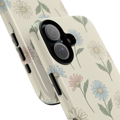 Pretty Pastel Daisy Pattern Phone Case