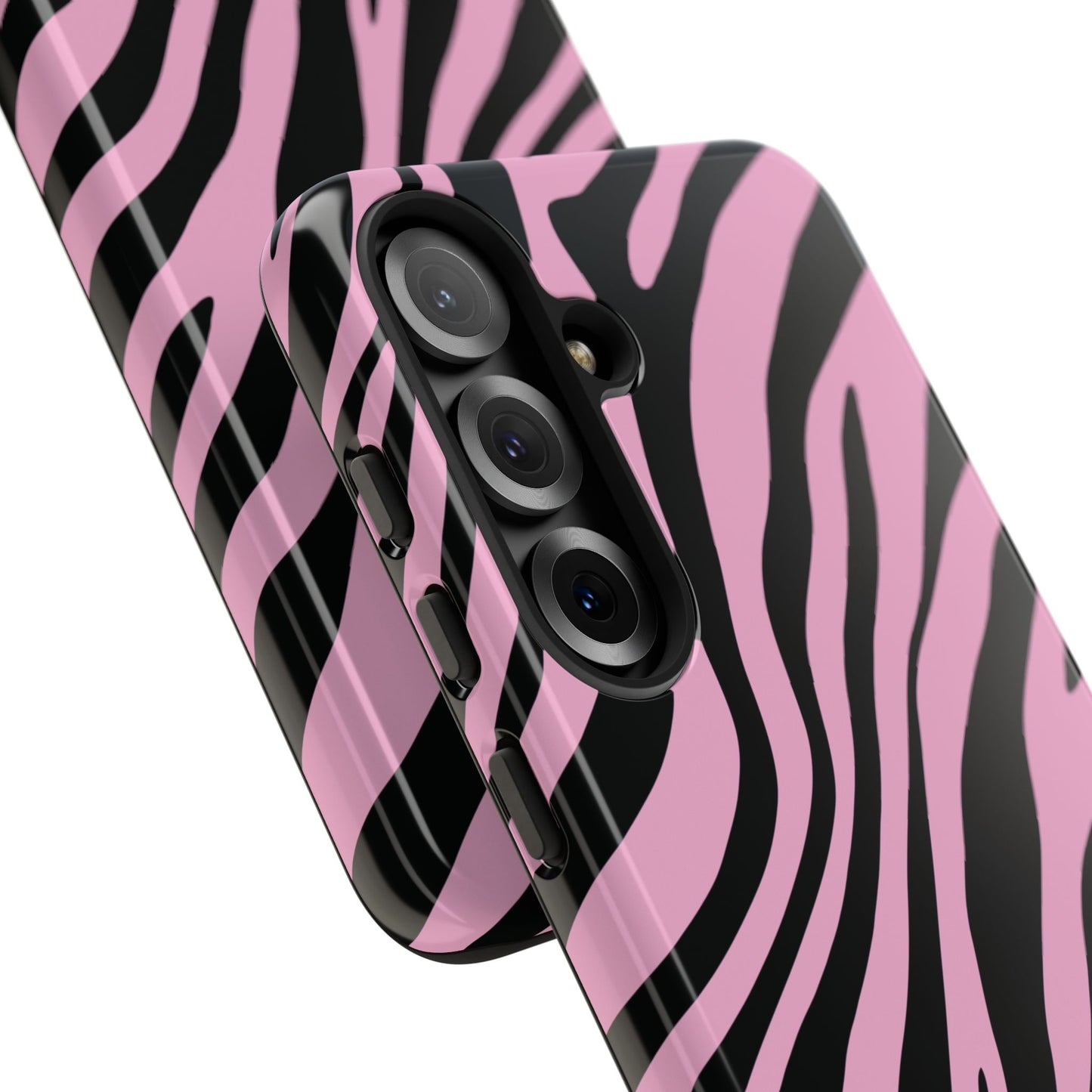 Modern Blush Zebra Print Phone Case