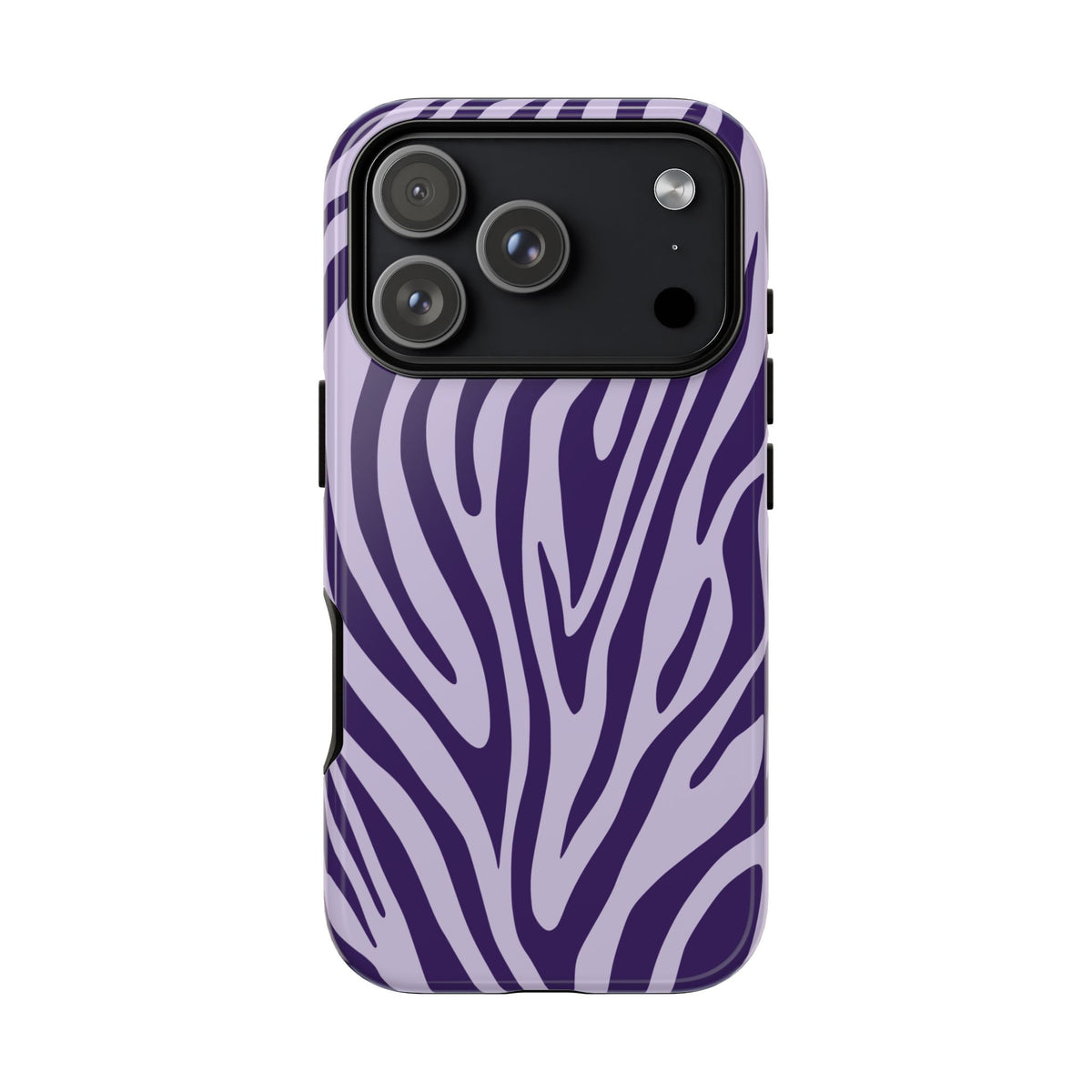 Boutique Lavender Tiger Print Phone Case - Purple Phone Case - iPhone 18 Pro / Glossy
