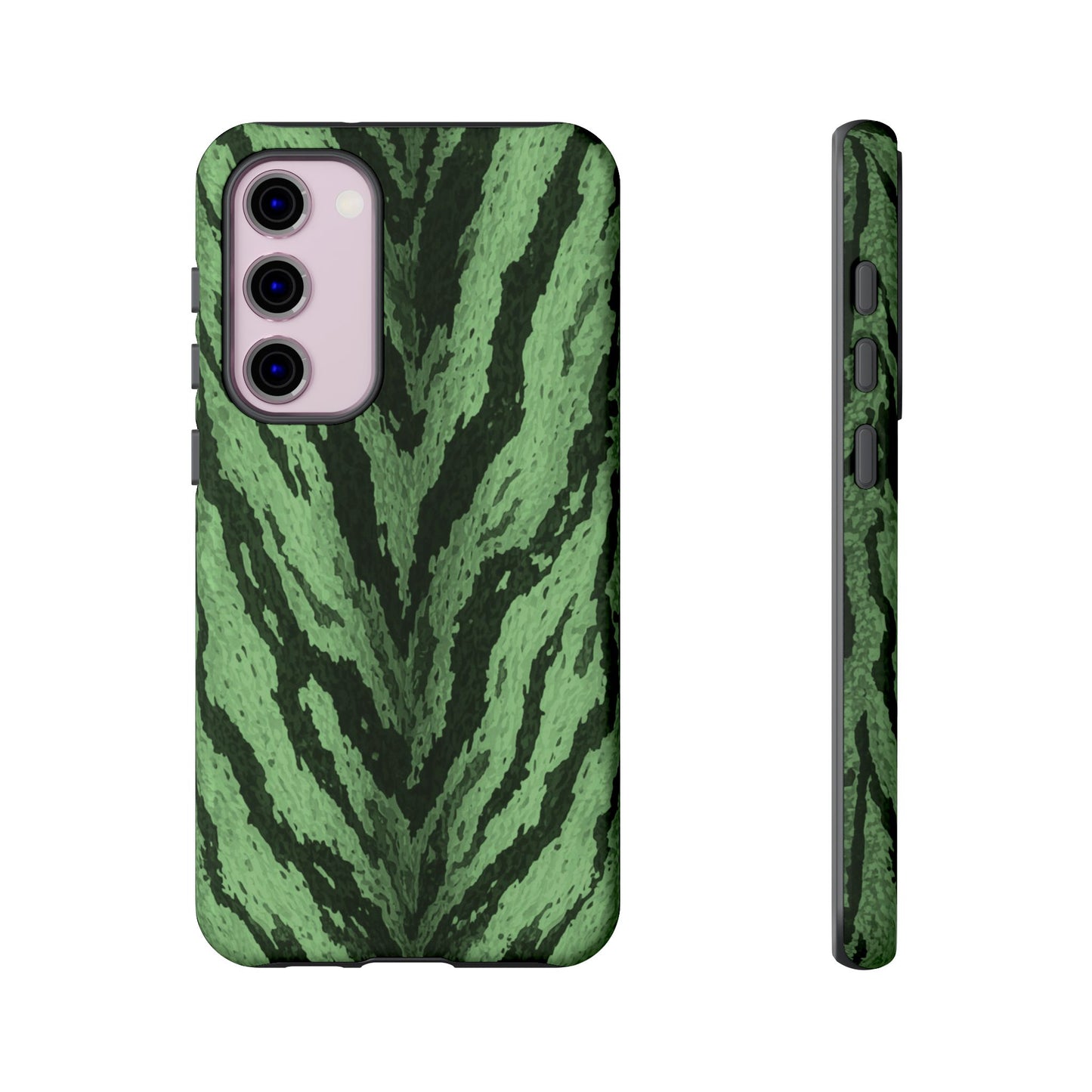 Sage Tiger Print Phone Case