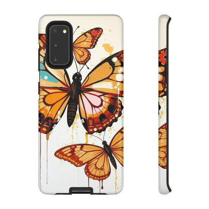 Abstract Butterflies Design Phone Case - Multicolor Phone Case - Samsung Galaxy S20 / Glossy