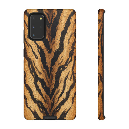 Amber Tiger Print Phone Case