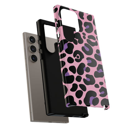 Pretty Pink & Lavender Leopard Print