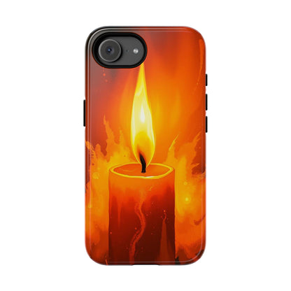 Red Candle Phone Case - Multicolor Phone Case - iPhone 17e / Glossy