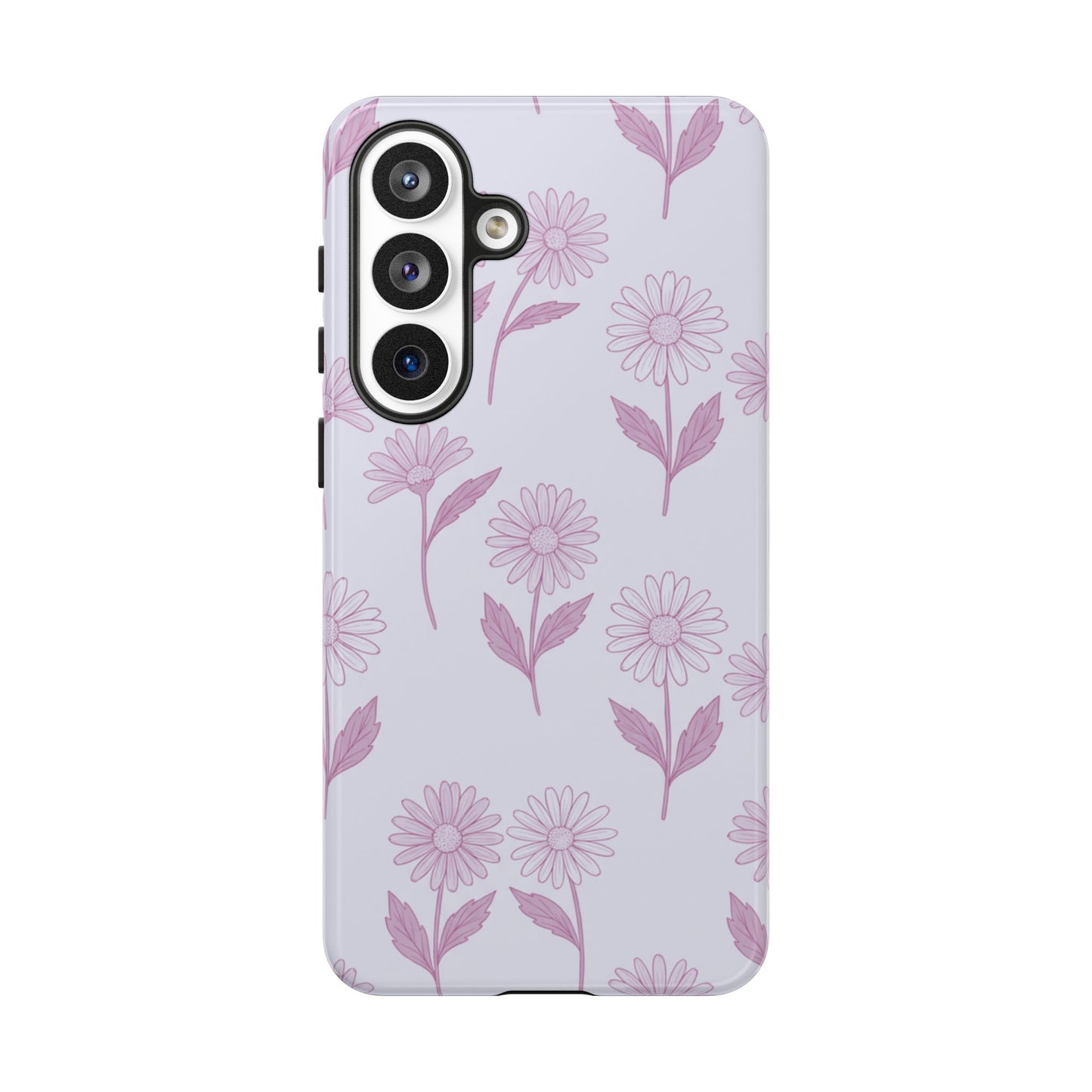 Pretty Lilac Daisy Pattern Phone Case