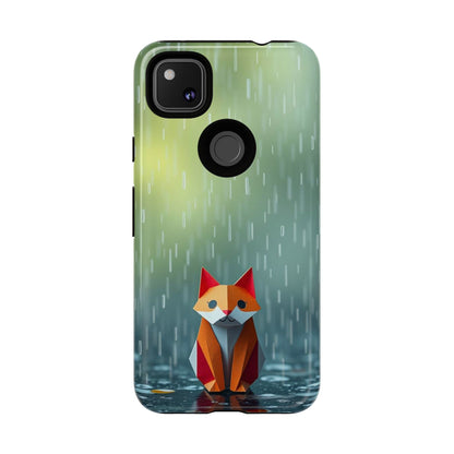 Origami 'Soggy Fox' Design Phone Case