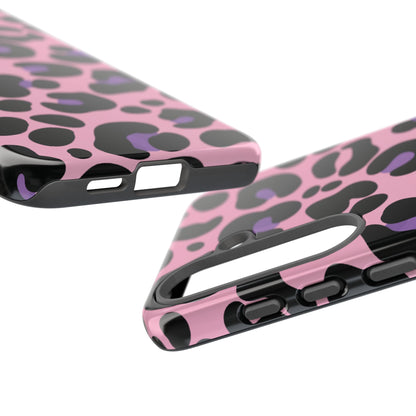 Pretty Pink & Lavender Leopard Print