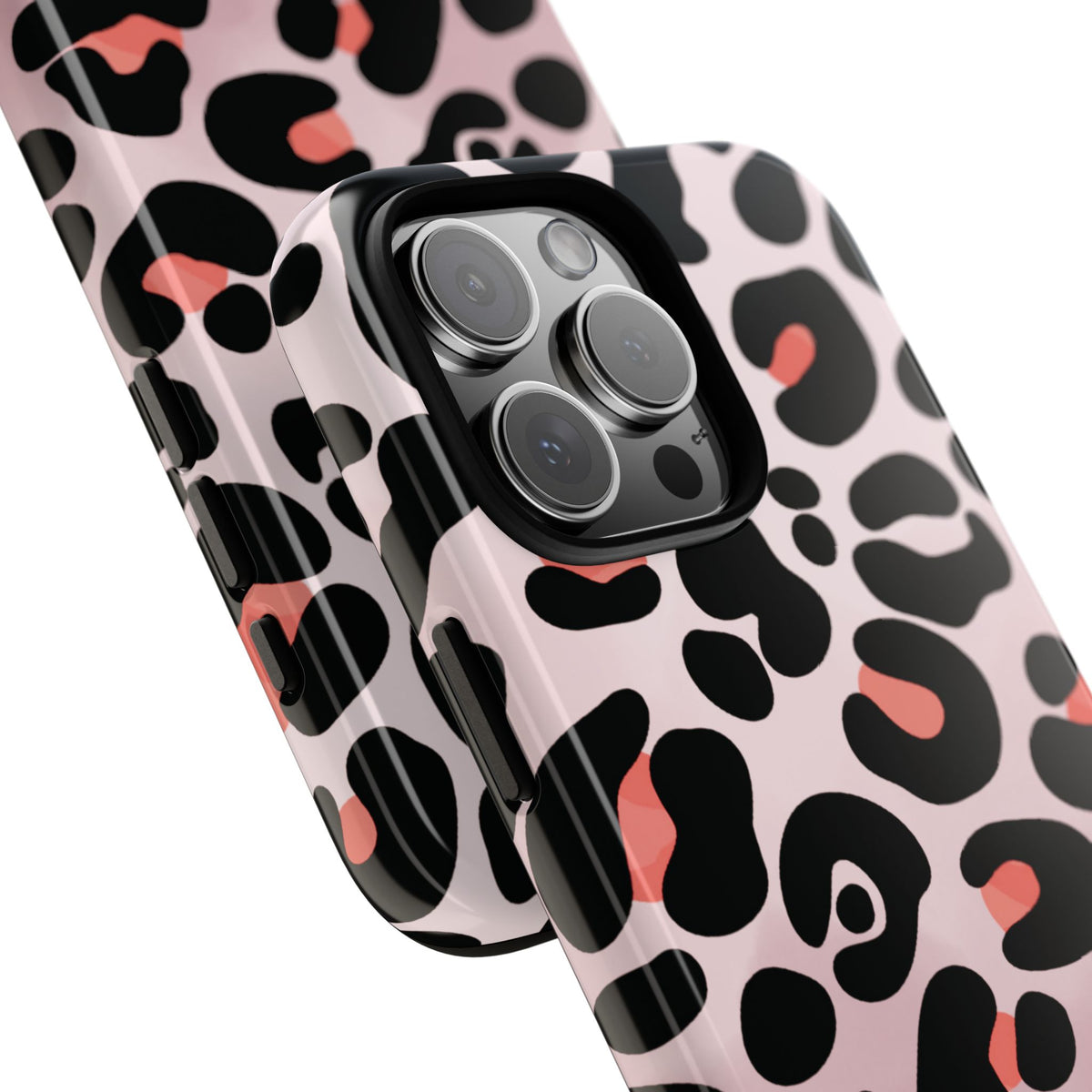 Cute Blush Leopard Print Phone Case - Pink Phone Case
