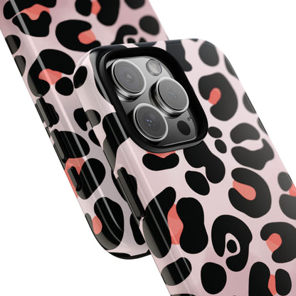 Cute Blush Leopard Print Phone Case - Pink Phone Case