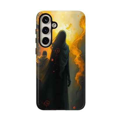 Samsung Galaxy S24 Plus / Glossy Phone Case - Acrylic Gothic Myterious Figures Phone Case