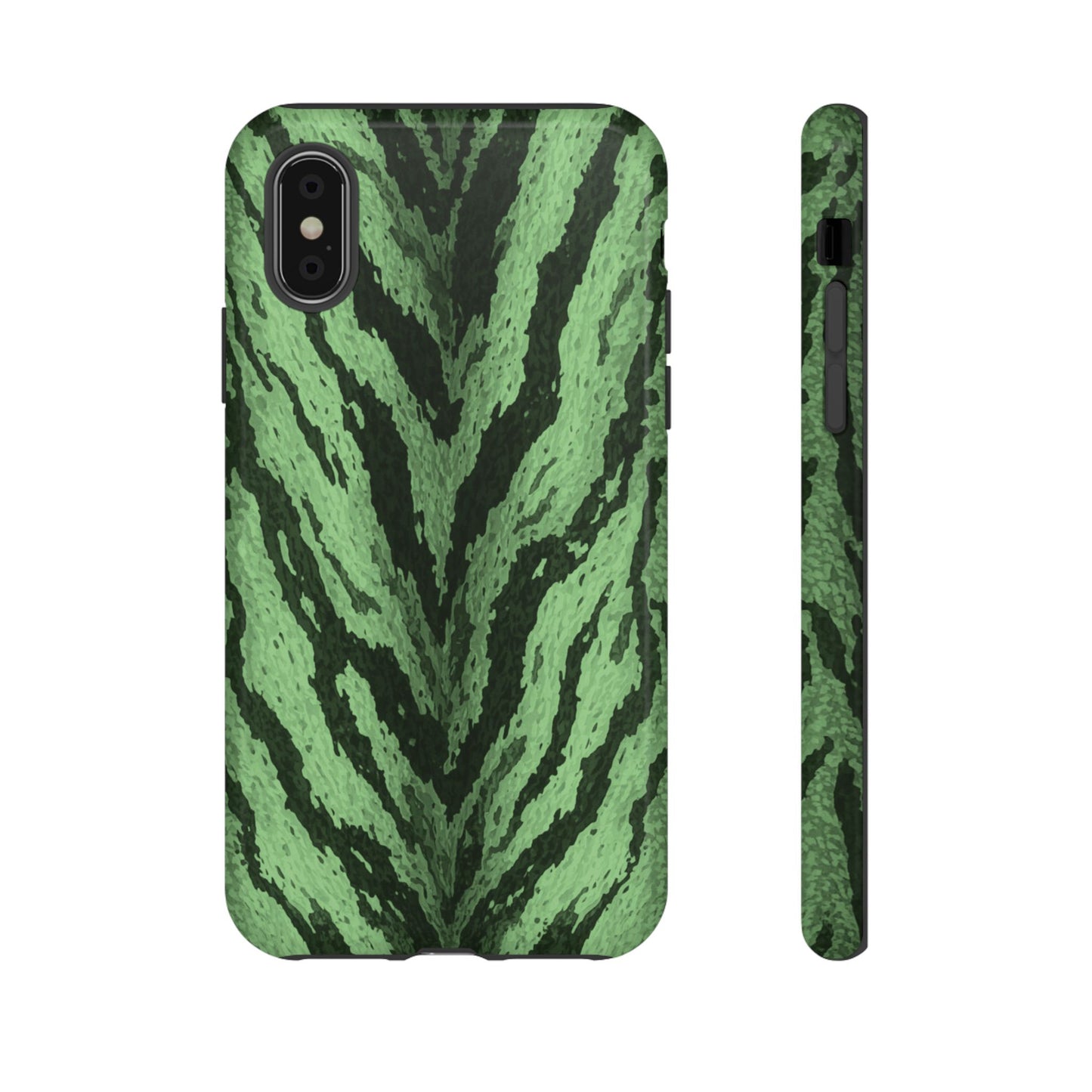 Sage Tiger Print Phone Case