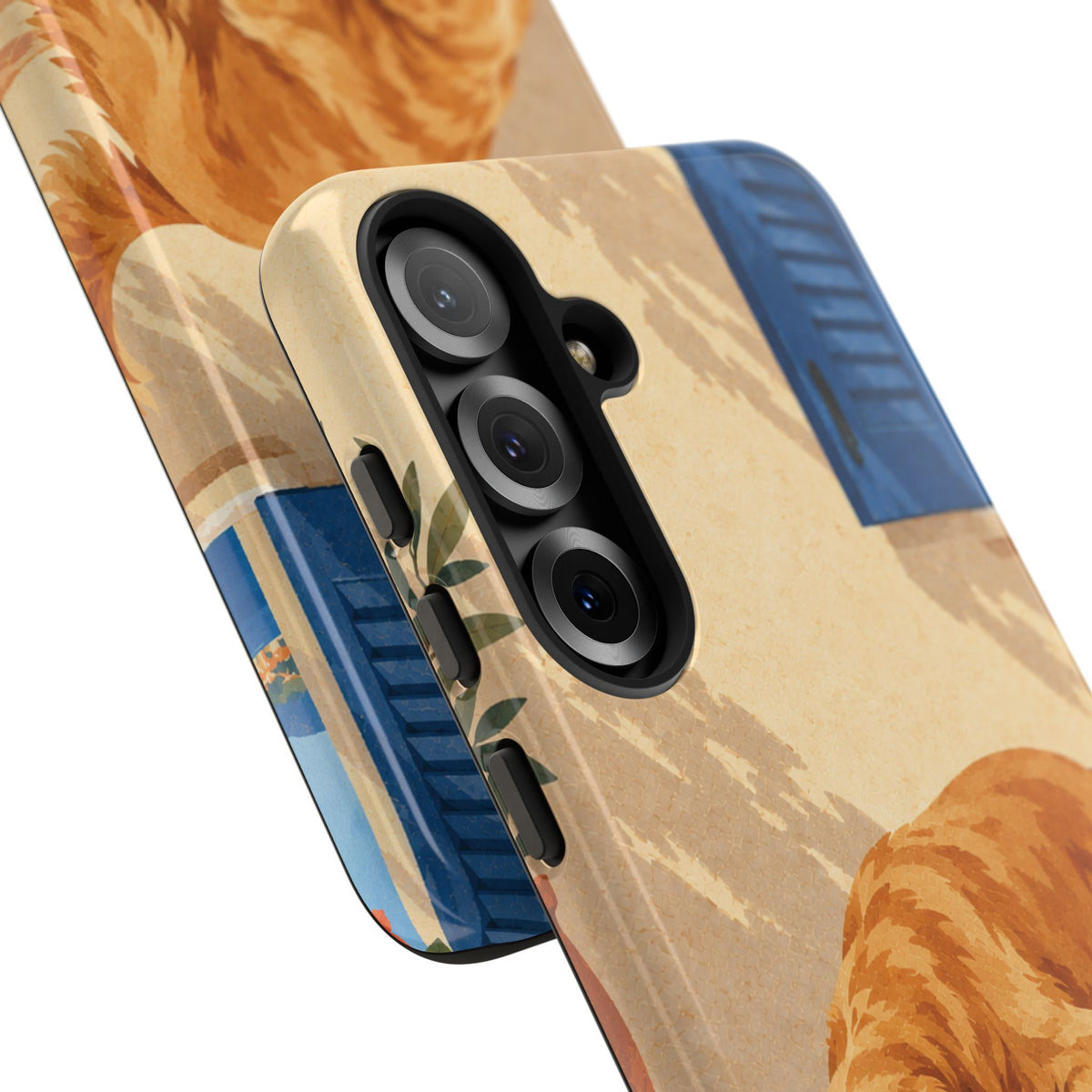 Cocker Spaniel Scent Trail Phone Case - Multicolor Phone Case