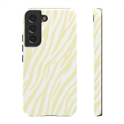 Buttercream Tiger Print Phone Case