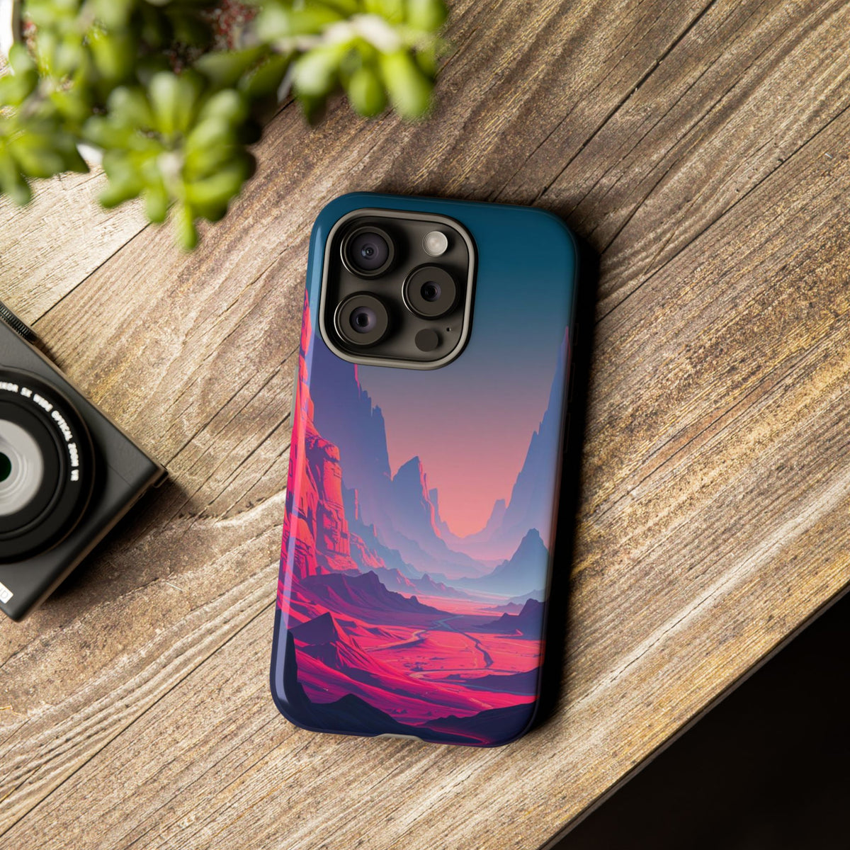 Alien Vista Design Phone Case - Multicolor Phone Case