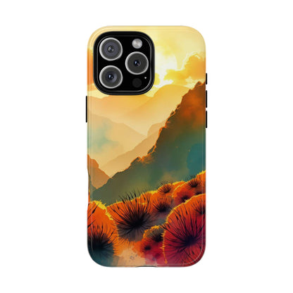 Ideallic Watercolour Sunset Design Phone Case - Multicolor Phone Case - iPhone 16 Pro Max / Glossy