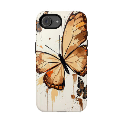 Acrylic Style Butterflies Design Phone Case - Multicolor Phone Case - iPhone 17e / Glossy