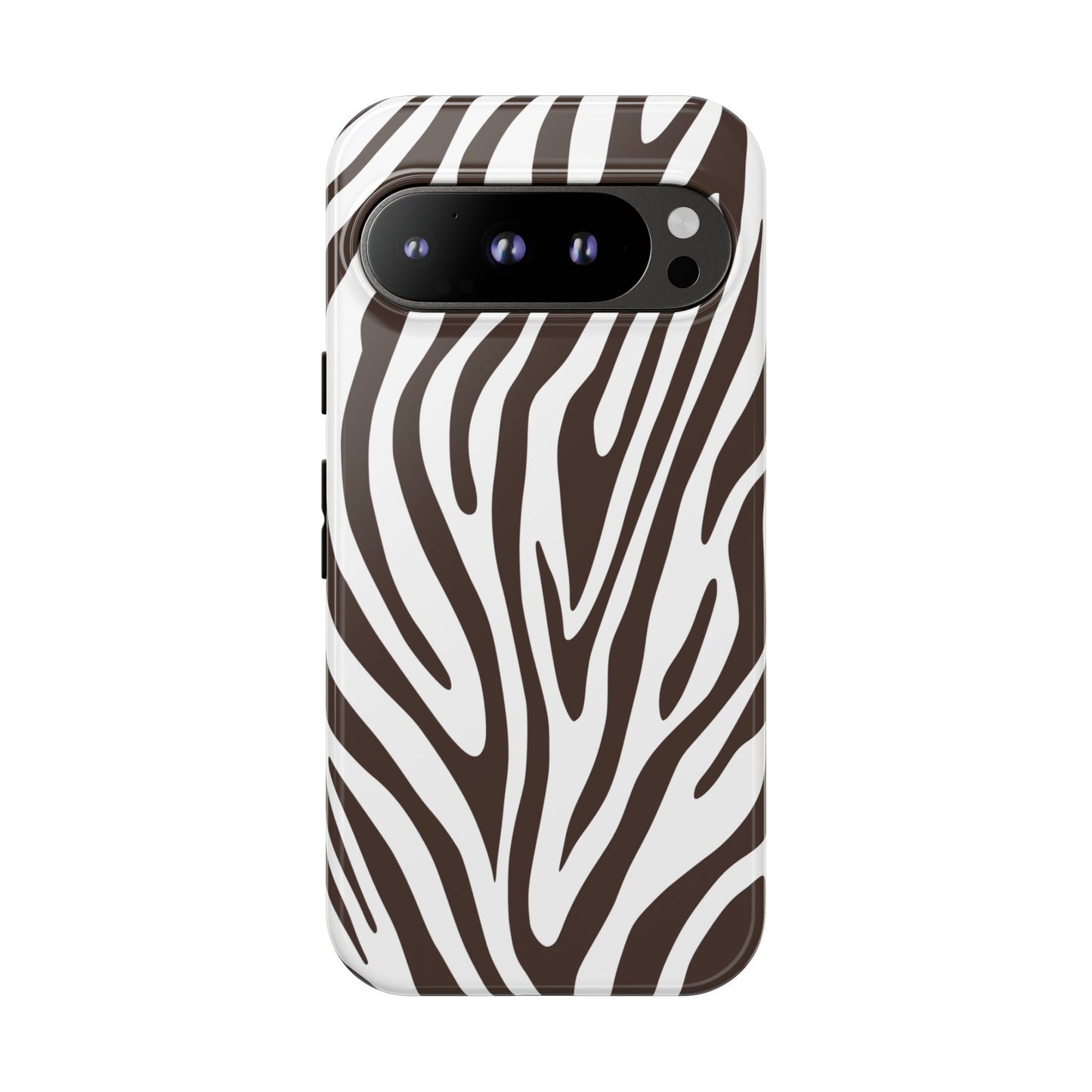 Graphic Brown Tiger Print Phone Case