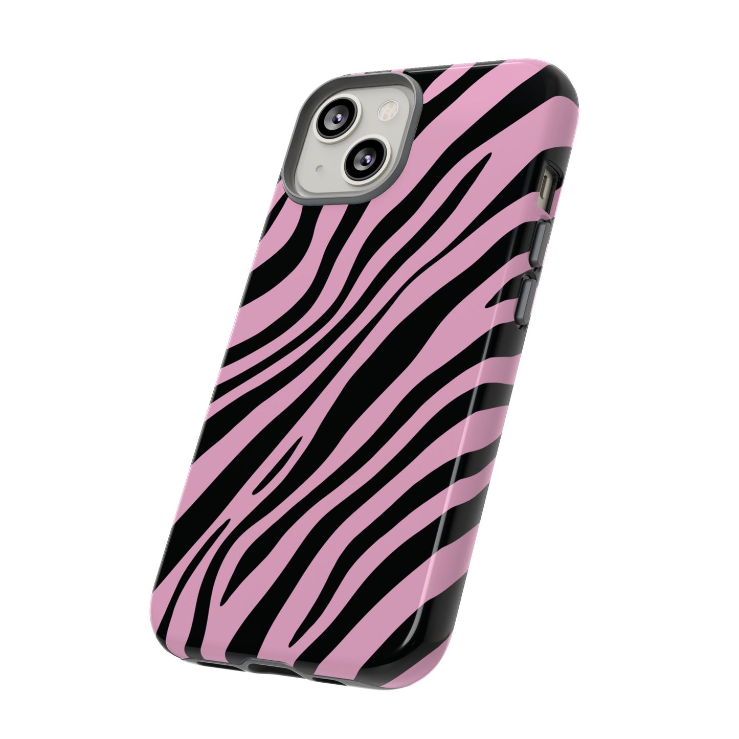 Modern Blush Zebra Print Phone Case