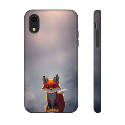 Cute Gothic Fox Design Phone Case - Multicolor Phone Case - iPhone XR / Glossy