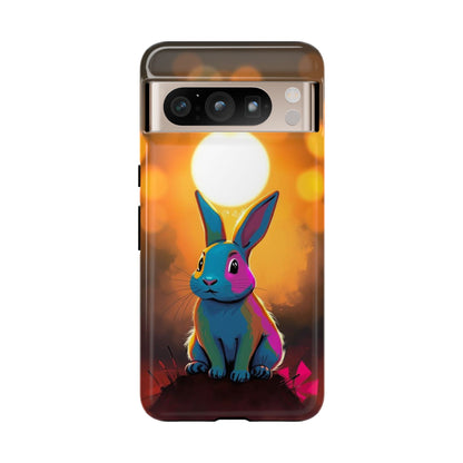 Pop Art Rabbit Design Phone Case