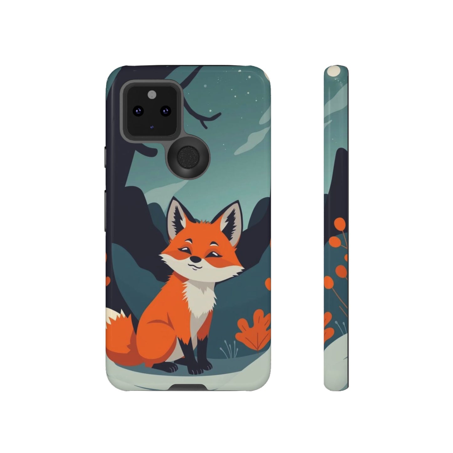 Cute Fox Design Phone Case
