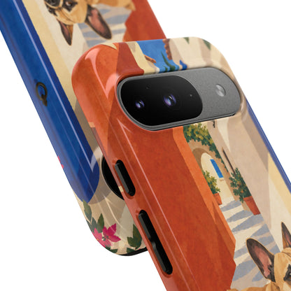 French Bulldog Quiet Lane Phone Case - Multicolor Phone Case