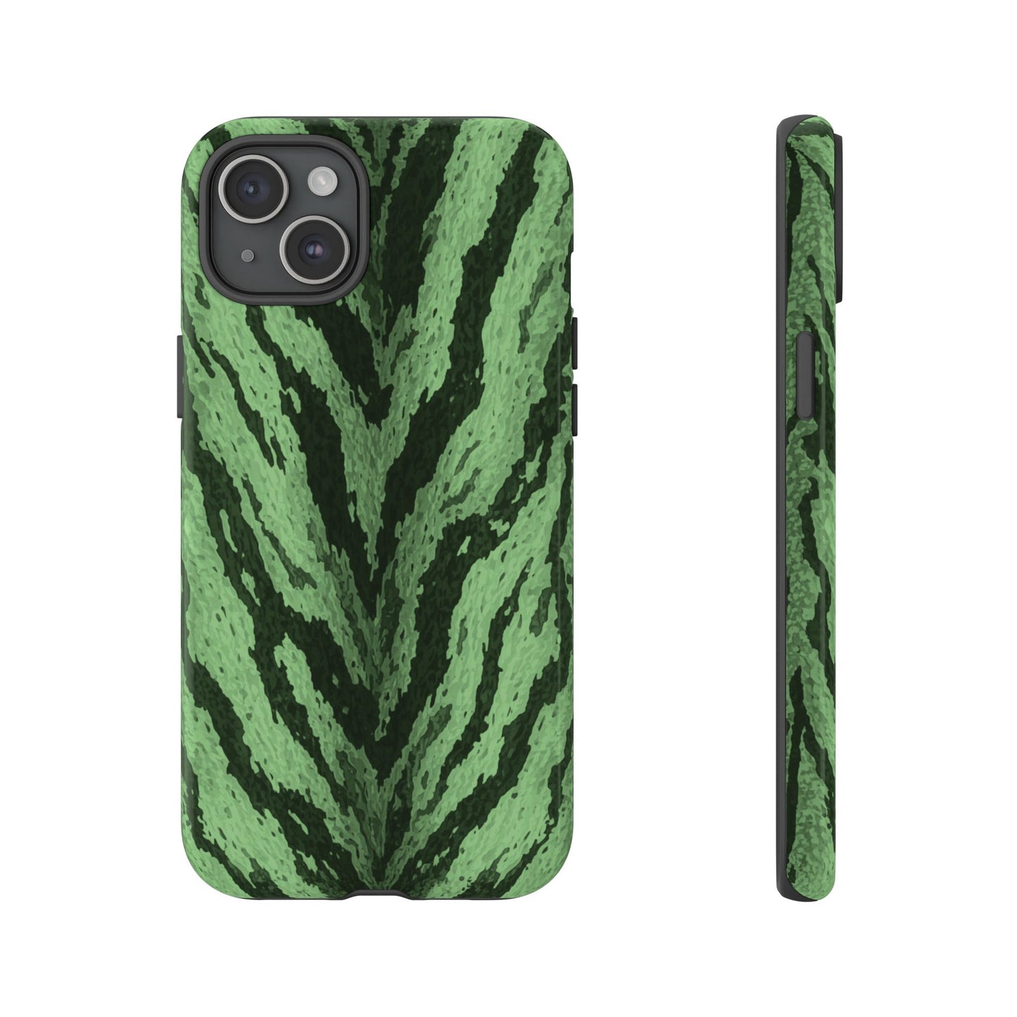 Sage Tiger Print Phone Case