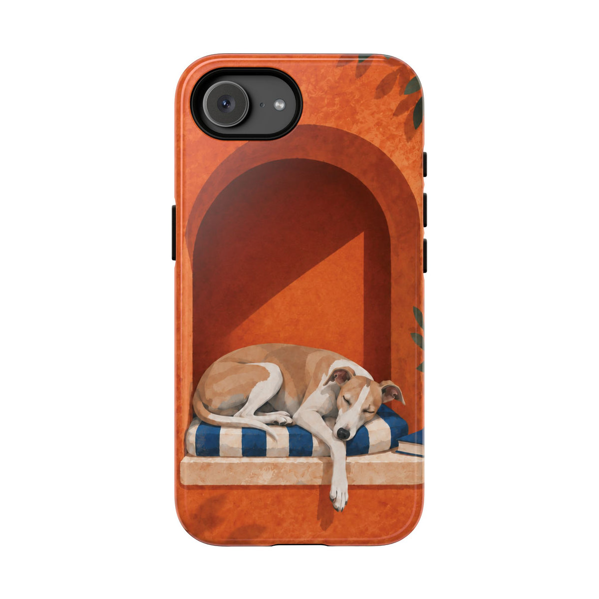 Whippet Siesta Nook Phone Case - Multicolor Phone Case - iPhone 17e / Glossy