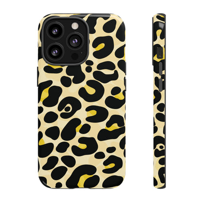 Classic Golden Leopard Print Phone Case