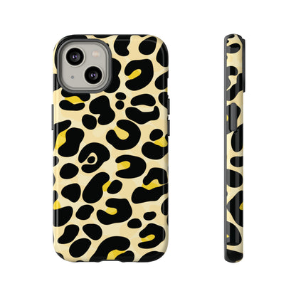 Classic Golden Leopard Print Phone Case