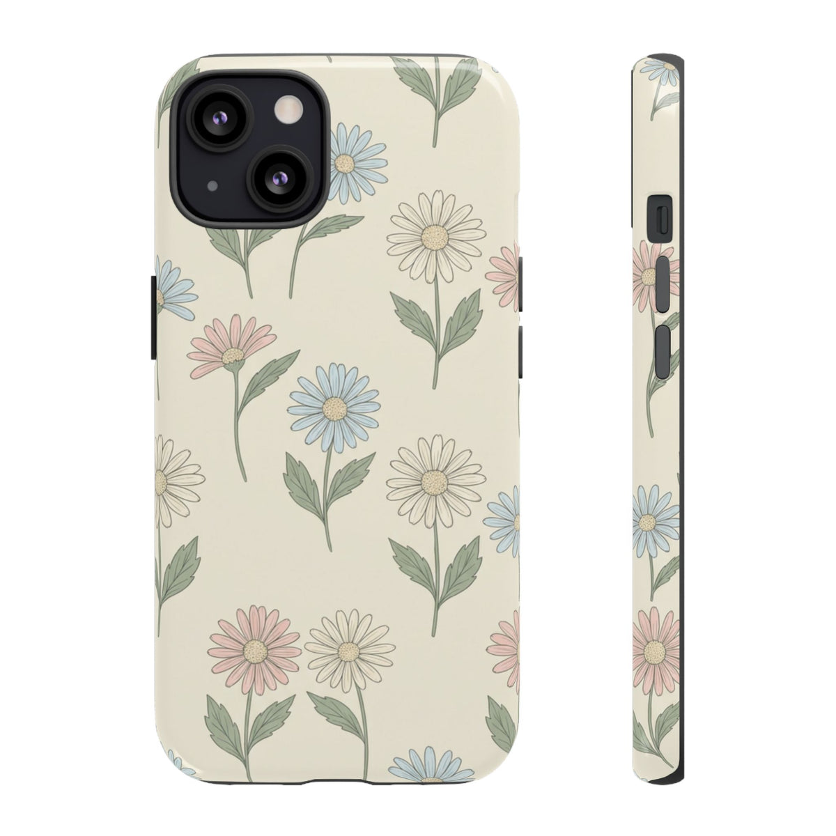 Pretty Pastel Daisy Pattern Phone Case