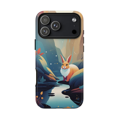 Stylised Rabbit Design Phone Case - Multicolor Phone Case - iPhone 17 Pro Max / Glossy