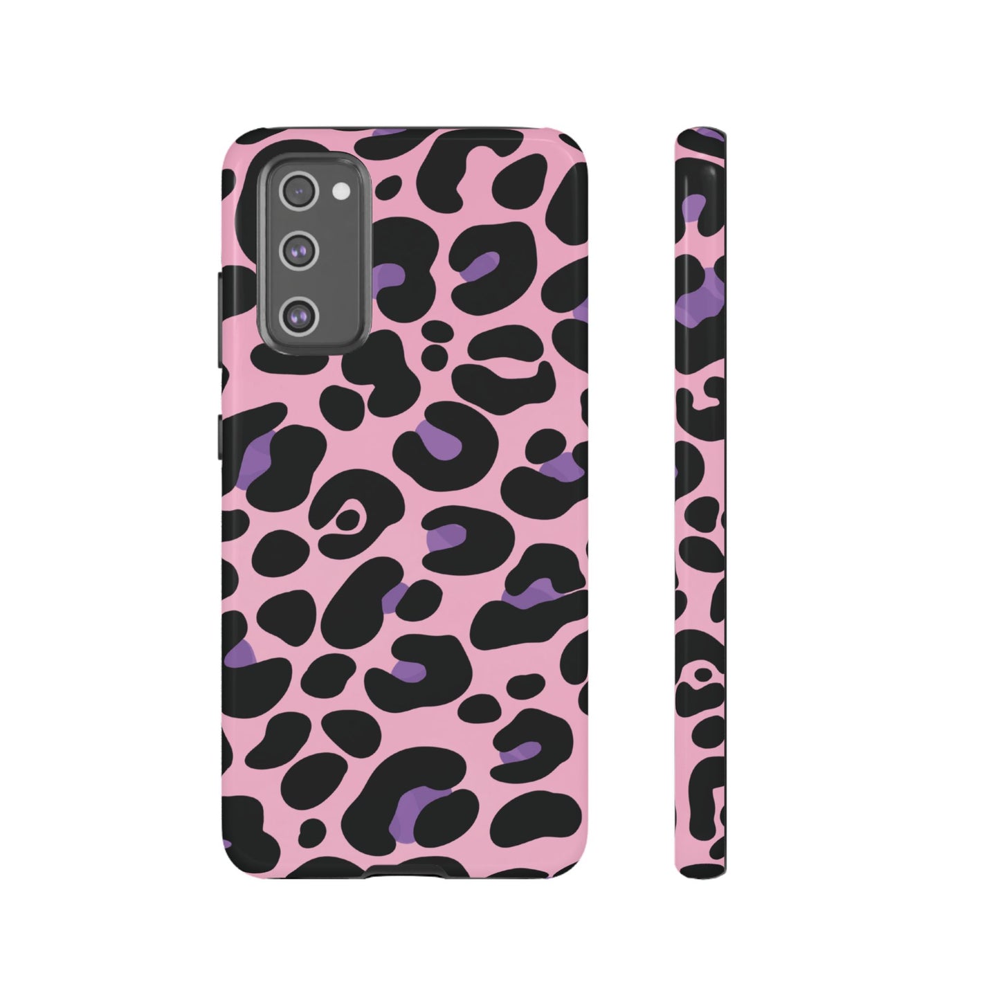 Pretty Pink & Lavender Leopard Print