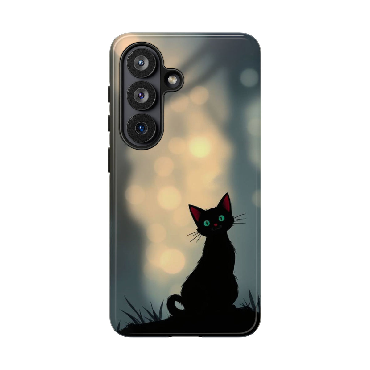 Gothic Cat Design Phone Case - Multicolor Phone Case - Samsung Galaxy S26 / Glossy