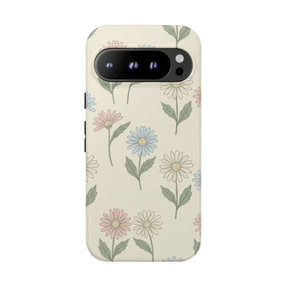 Pretty Pastel Daisy Pattern Phone Case