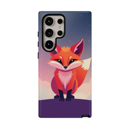 Samsung Galaxy S24 Ultra / Glossy Phone Case - Pop Art Fox Design Phone Case