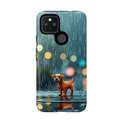 Origami 'Soggy Dog' Design Phone Case