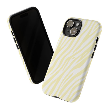 Buttercream Tiger Print Phone Case