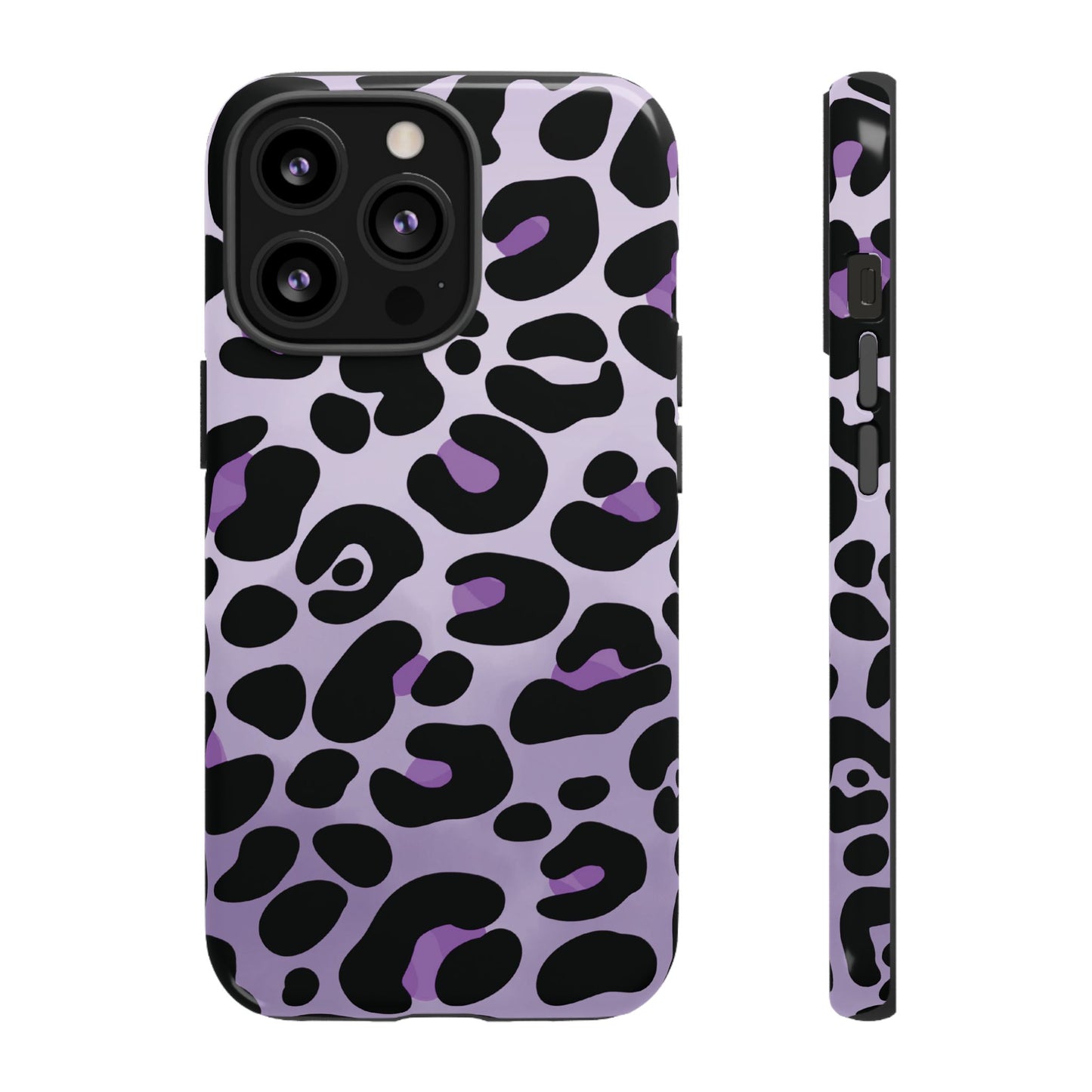 Pretty Lavender Leopard Print Phone Case