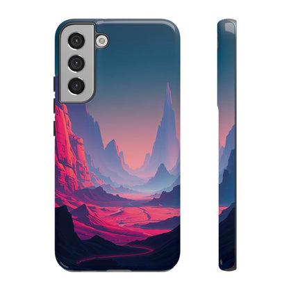 Samsung Galaxy S22 Plus / Glossy Phone Case - Alien Vista Design Phone Case