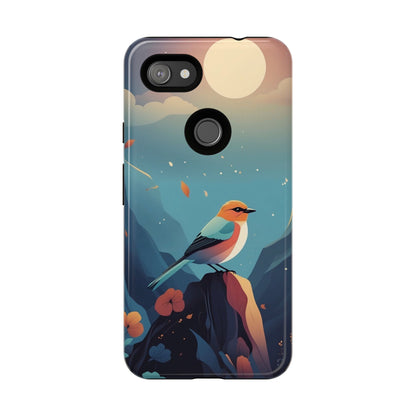 Stylised Bird Design Phone Case