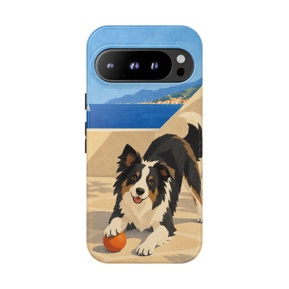 Border Collie One More Throw Phone Case - Multicolor Phone Case - Google Pixel 9 Pro / Glossy