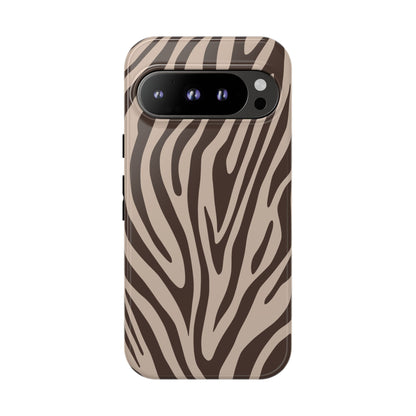 Boutique Mocha Tiger Print Phone Case