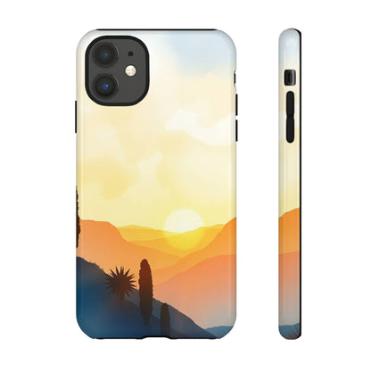 Watercolour Sunset Design Phone Case - Multicolor Phone Case - iPhone 11 / Glossy