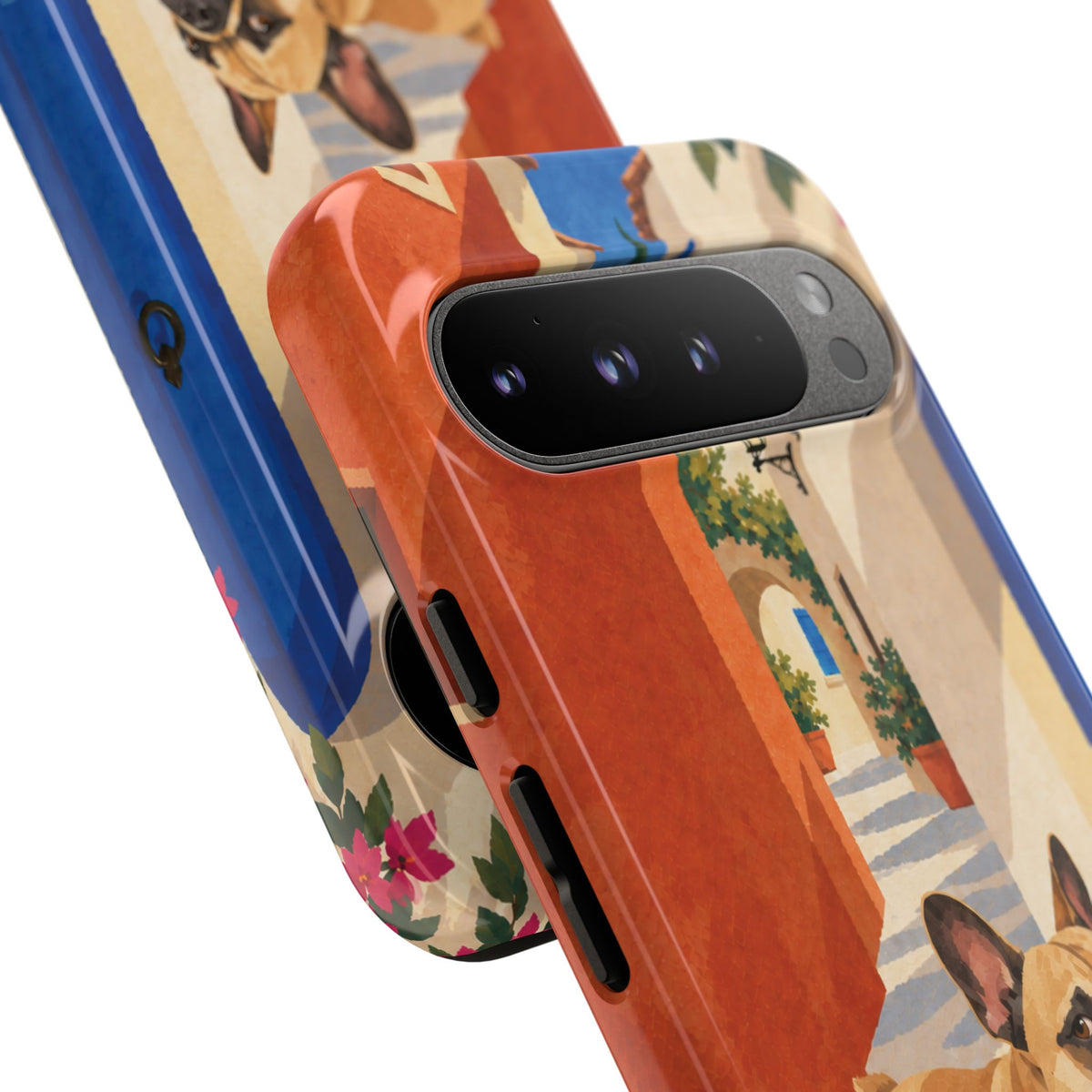 French Bulldog Quiet Lane Phone Case - Multicolor Phone Case