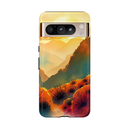 Ideallic Watercolour Sunset Design Phone Case - Multicolor Phone Case - Google Pixel 8 Pro / Glossy
